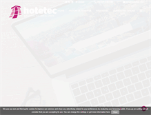 Tablet Screenshot of hotetec.com